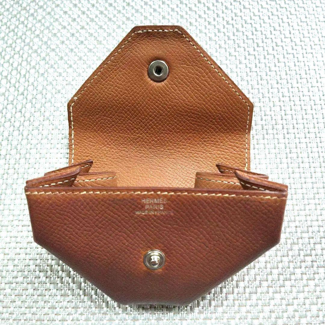 HERMES エルメス　ケース　ルヴァンキャトル　ブラウン　N刻