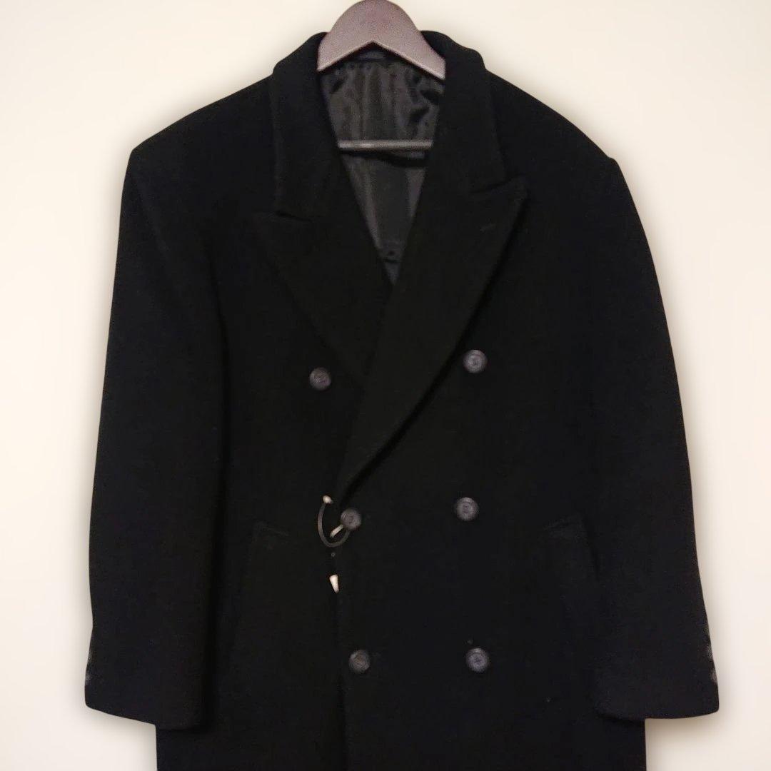 専用出品 オーバーサイズ カシミヤ混 ダブルブレスト チェスターコート新品未使用