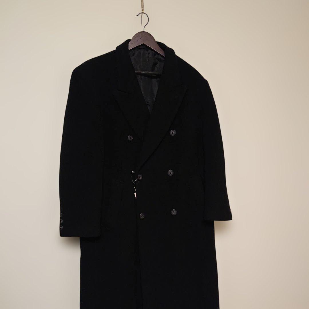 専用出品 オーバーサイズ カシミヤ混 ダブルブレスト チェスターコート新品未使用
