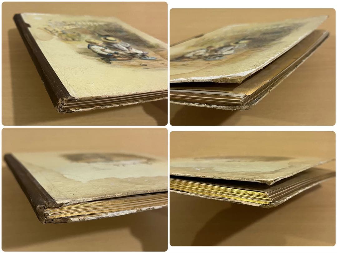 No.379 希少 アンティーク 洋書 絵本 ビクトリアン 児童書