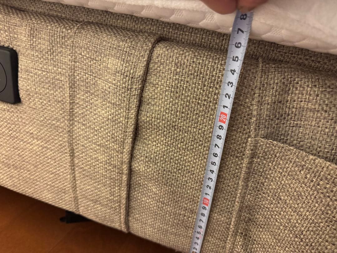 TEMPUR ダブルベッド 電動機能付き ゼロG フレーム付き