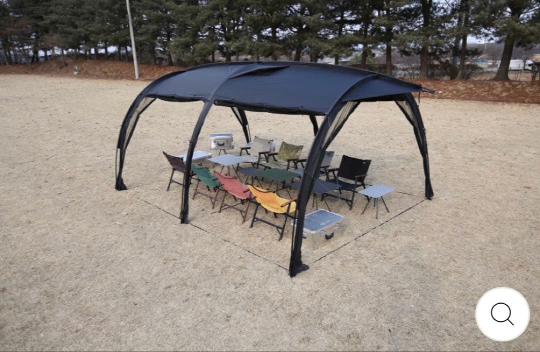 ミニマルワークス V HOUSE L BLACK / シェルター テント タープ