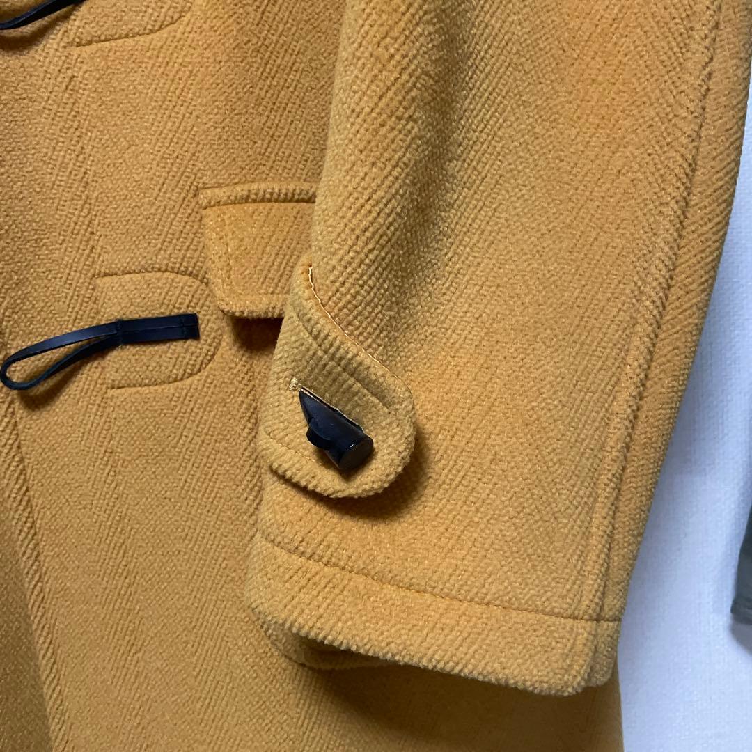美品 希少 GRENFELL グレンフェル 38 ダッフルコート イエロー英国製