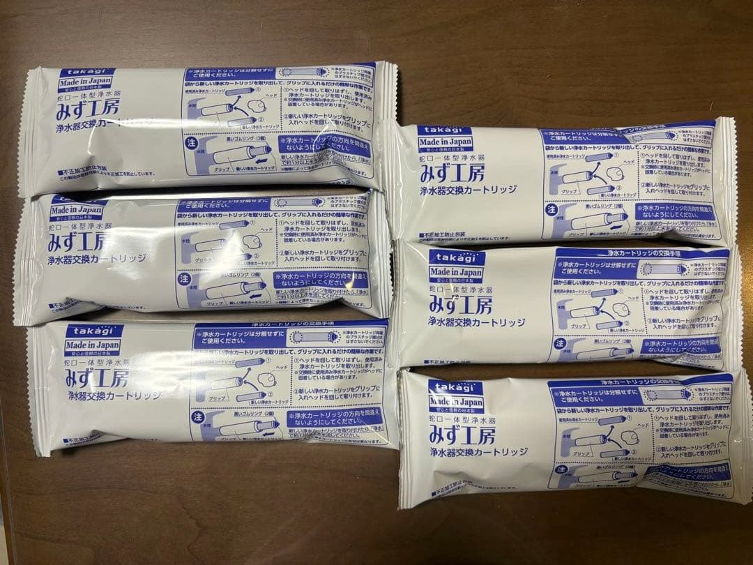 【期間限定値下】タカギ みず工房 浄水器交換カートリッジ JC0032ST 6本
