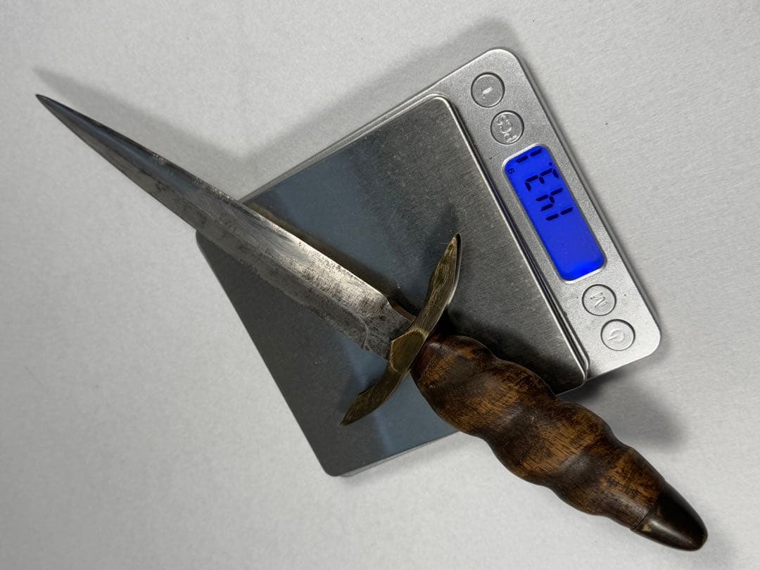 刀劍 刃物 柳刃包丁和包丁ナイフ 調理器具 中古品 幅さ26cm 重さ143g