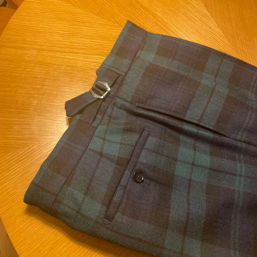 BERNARD ZINS チェックパンツ　FR40