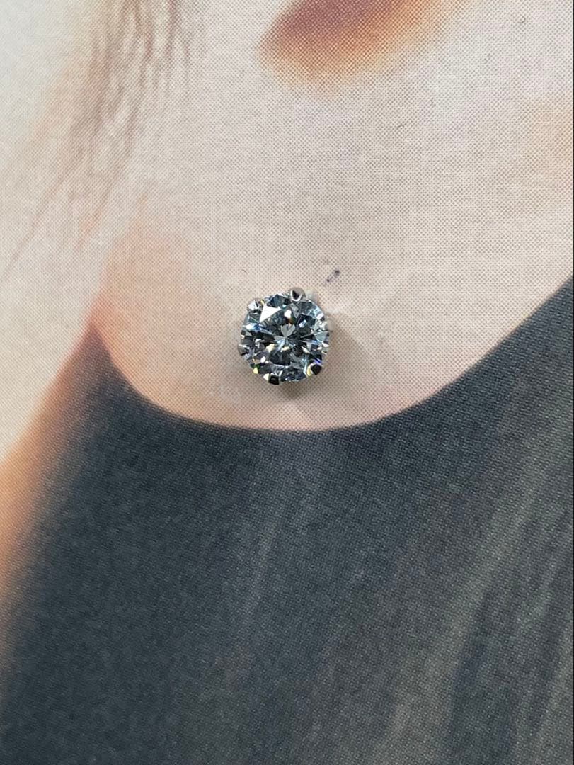 専用JA146★高級 ダイヤモンド0.603ctプラチナ ピアス CGLソ2枚付