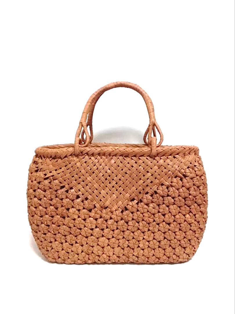 山葡萄バッグ楕円V形花結び