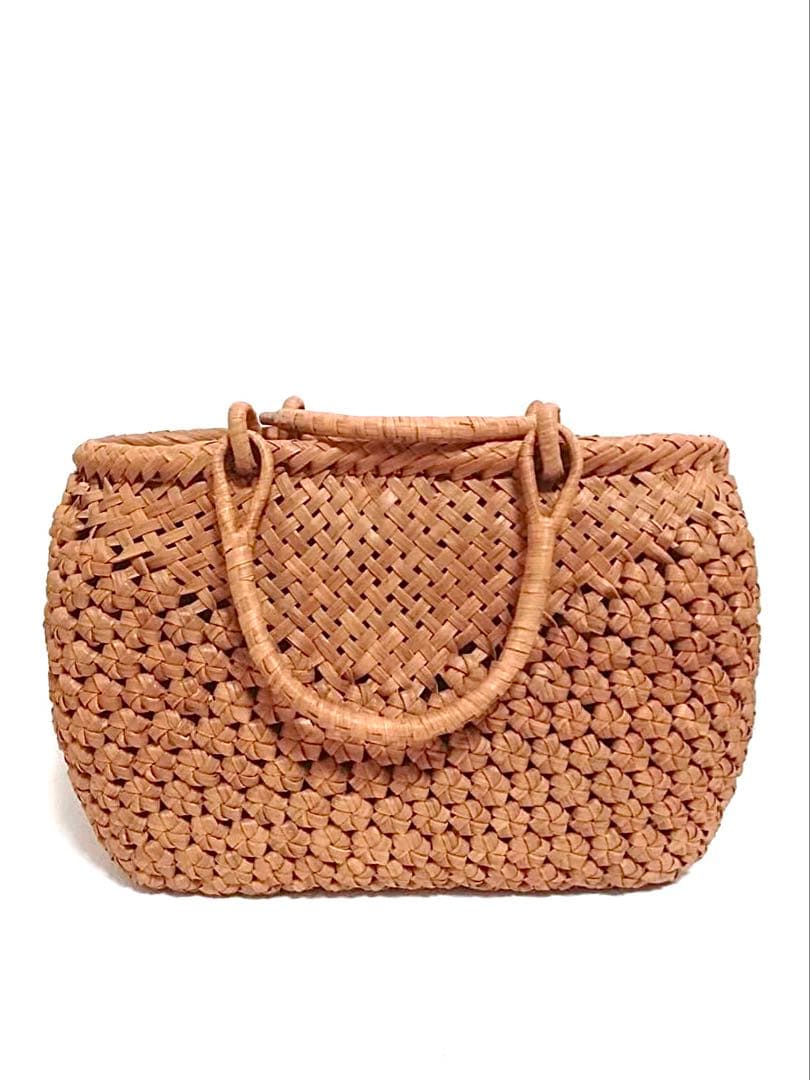 山葡萄バッグ楕円V形花結び