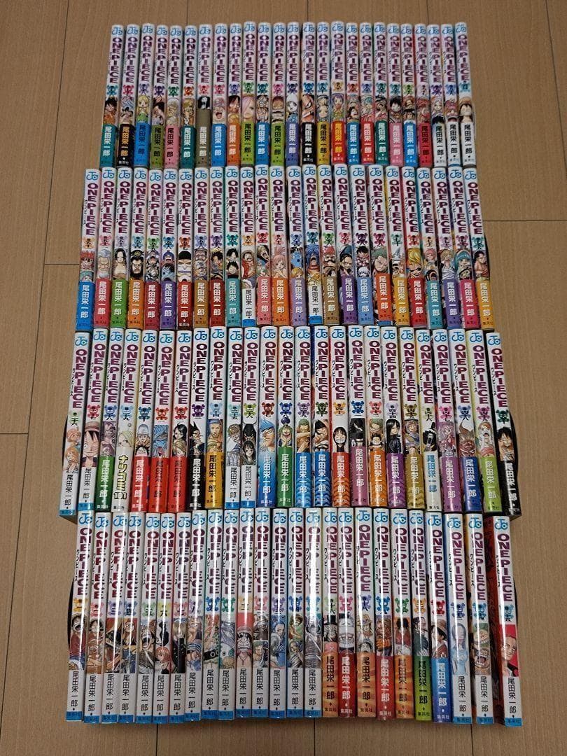 ワンピース ONEPIECE 尾田栄一郎 1～100巻 初版帯付き多数！