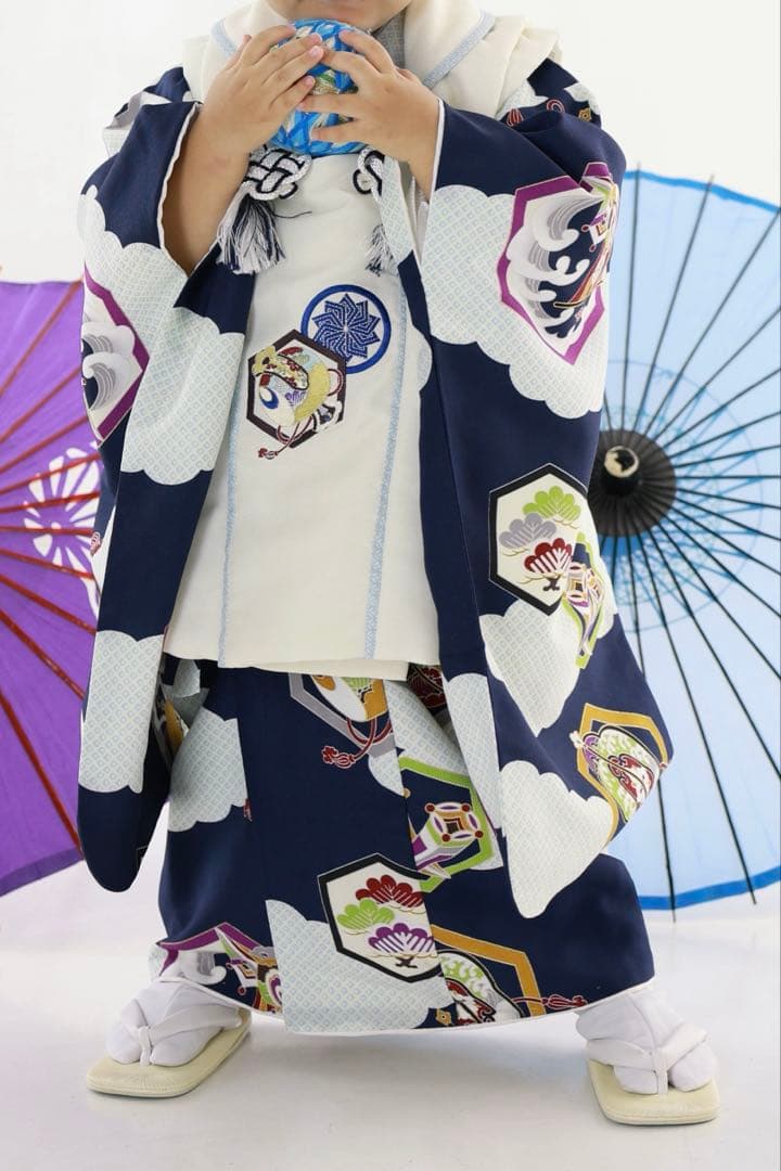 七五三 3歳　男の子　着物セット