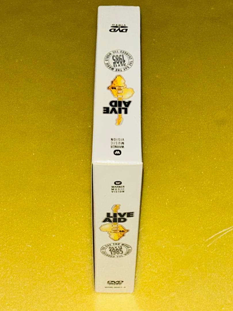 美品❗️ライブ・エイド Live Aid 1985年 DVD 4枚組