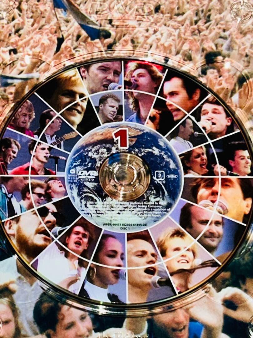 美品❗️ライブ・エイド Live Aid 1985年 DVD 4枚組