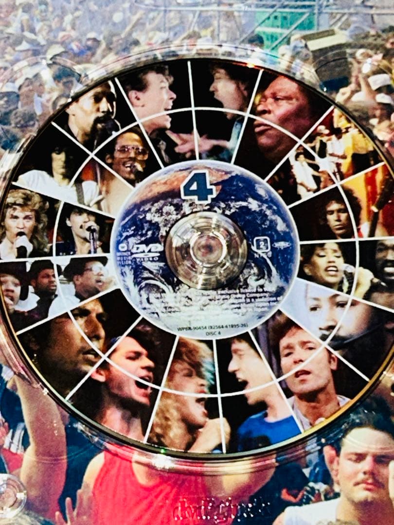 美品❗️ライブ・エイド Live Aid 1985年 DVD 4枚組
