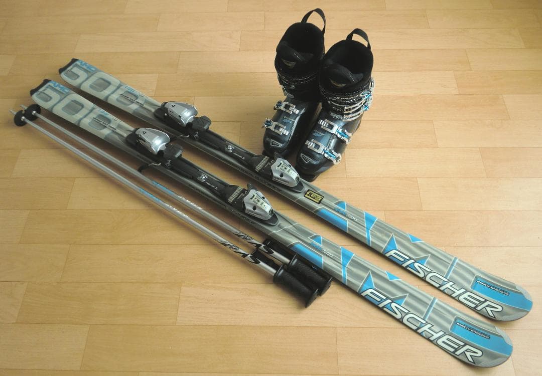 ■■1月限定■送料無料■FISCHER■メンズスキーセット■板158靴26.5■