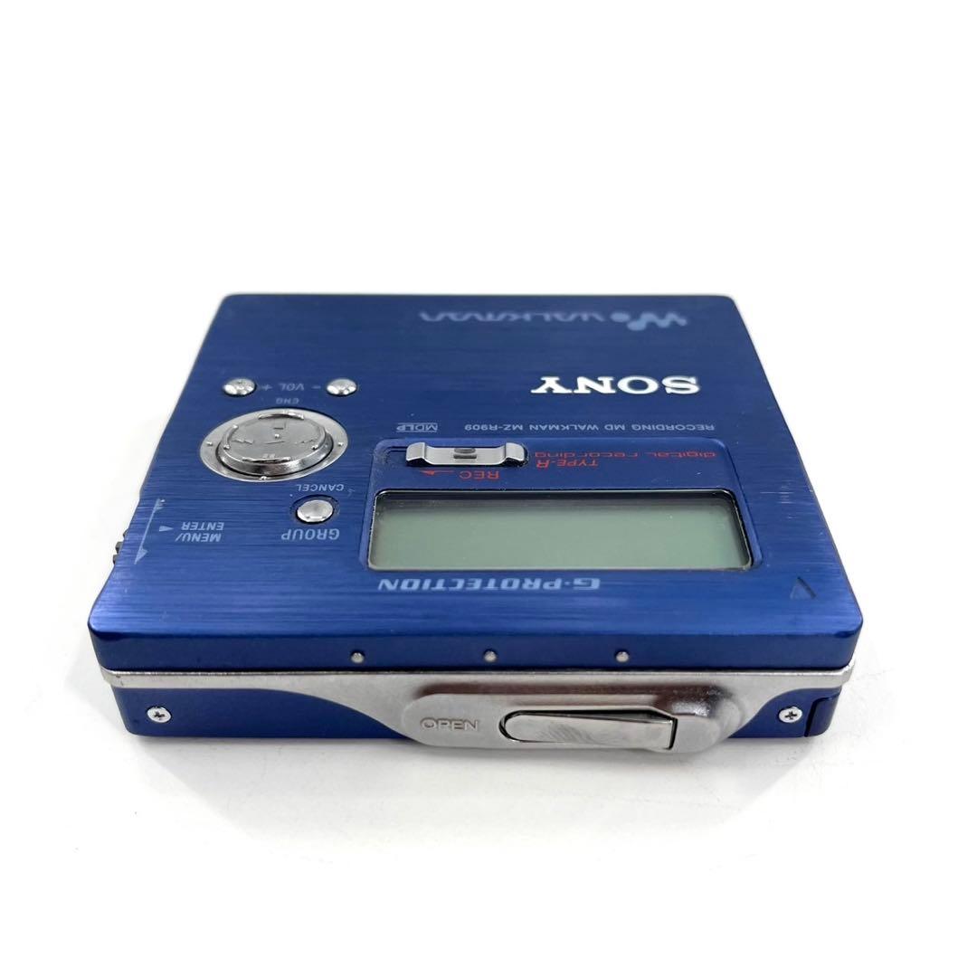 SONY ソニー MDウォークマン MDレコーダー MZ-R909 動作確認済