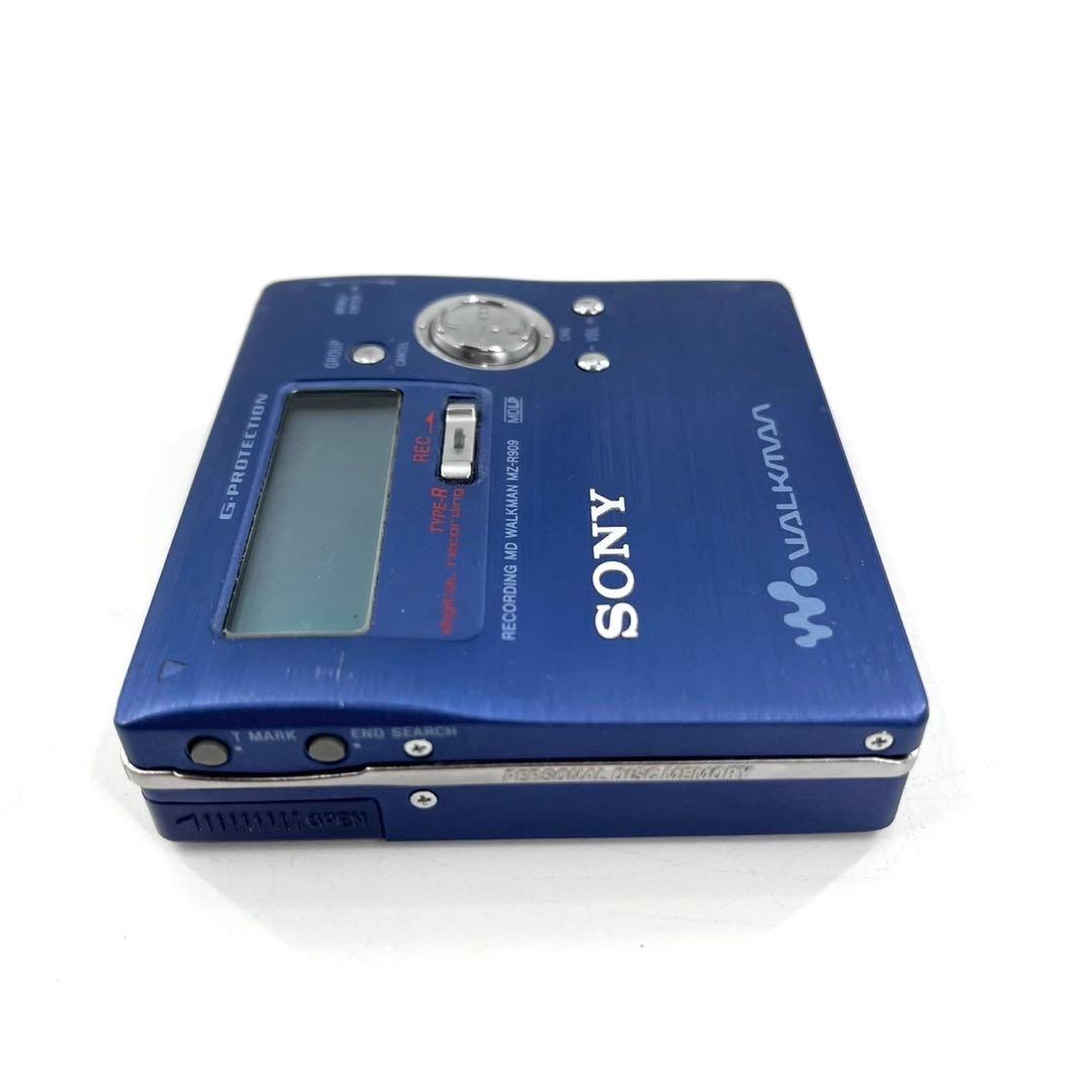SONY ソニー MDウォークマン MDレコーダー MZ-R909 動作確認済