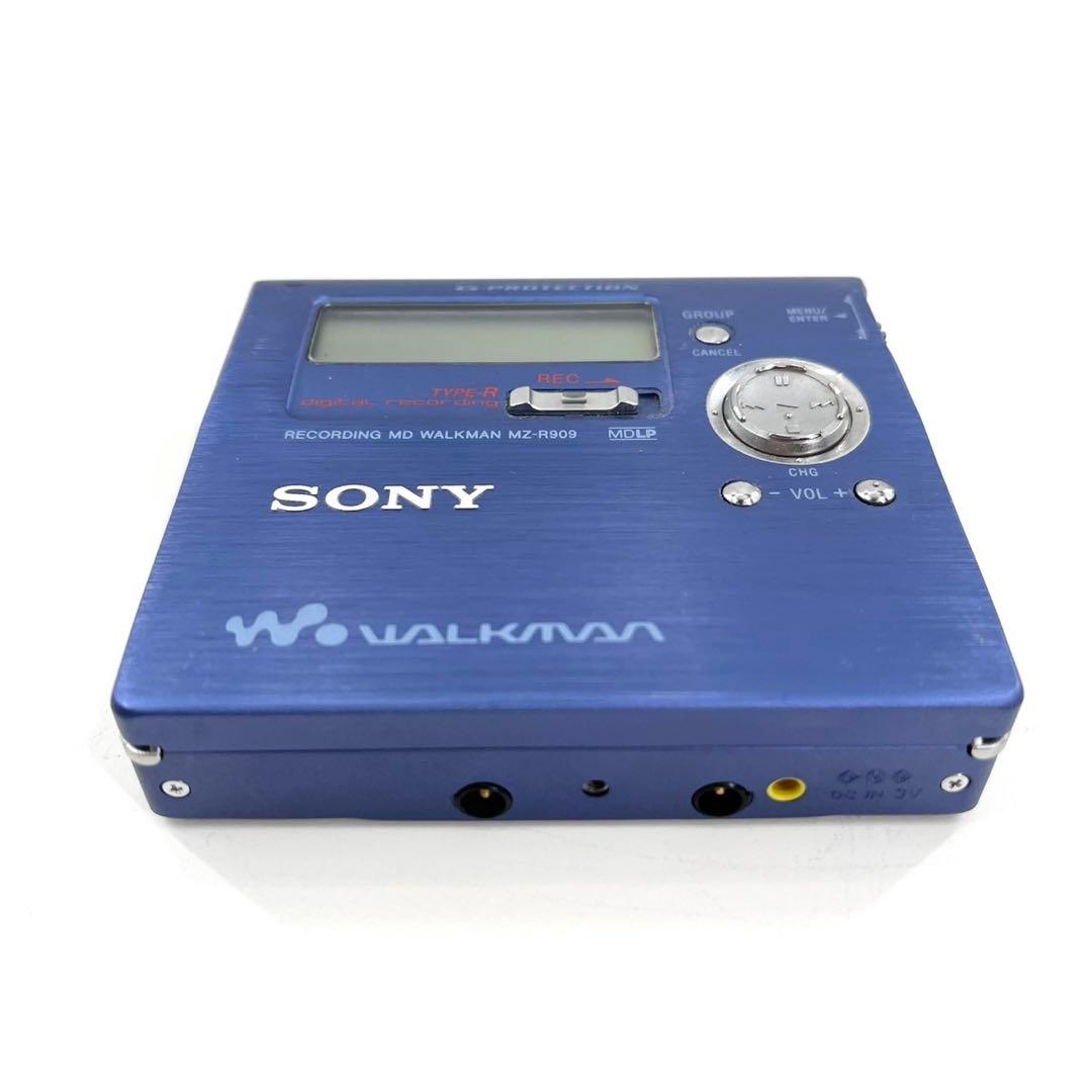 SONY ソニー MDウォークマン MDレコーダー MZ-R909 動作確認済