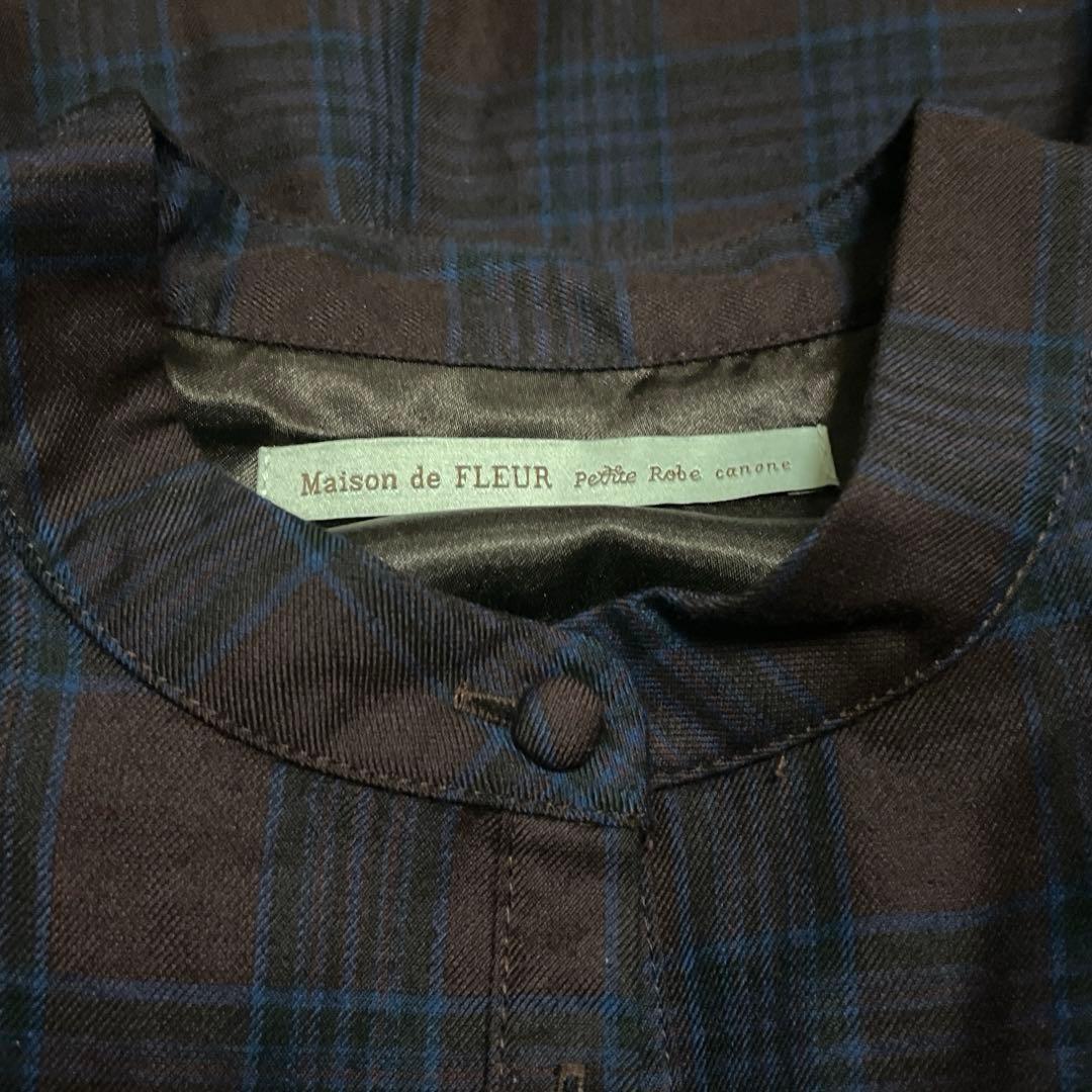 d*様 Maison de FLEUR canone ニナのお茶会　チェックワン