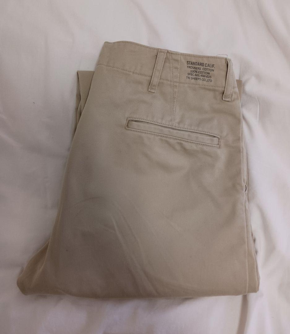 25AW スタンダードカリフォルニア チノパンツ ワイドシルエット