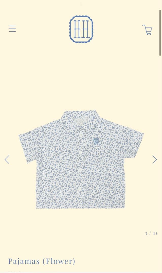 House on the hill / Pajamas（Flower） 90