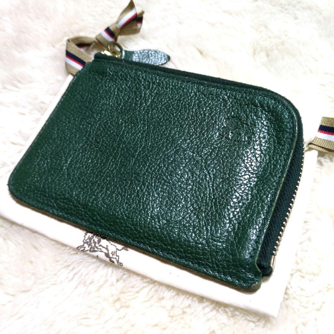 【お取り置き】イルビゾンテ　IL BISONTE Lジップ　コンパクトウォレット