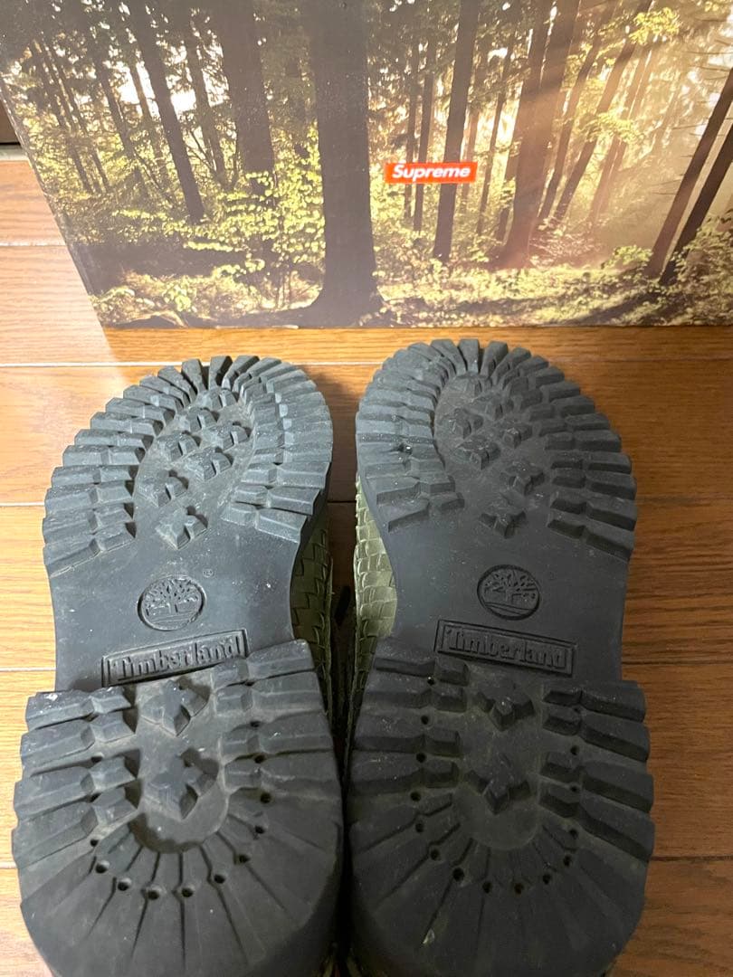 靴 Supreme Timberland Woven 3-Eye Lug Shoe