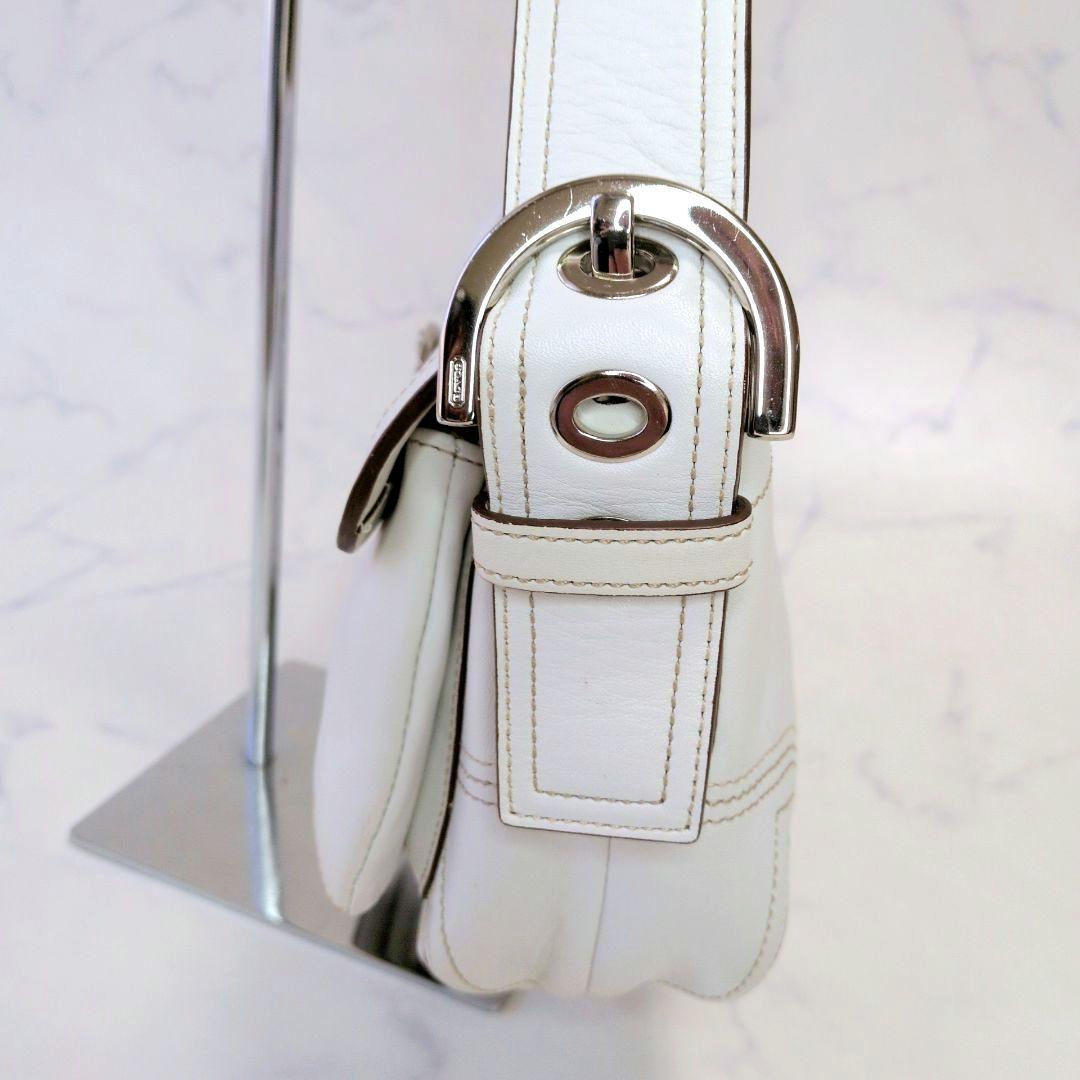 【美品】コーチ ソーホー ワンハンドバッグ レザー 肩掛け チャーム 9434