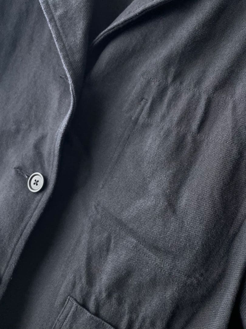 美品✨MHL 23SS 洗える　リネンコットン　ドリルジャケット　サイズ2 M