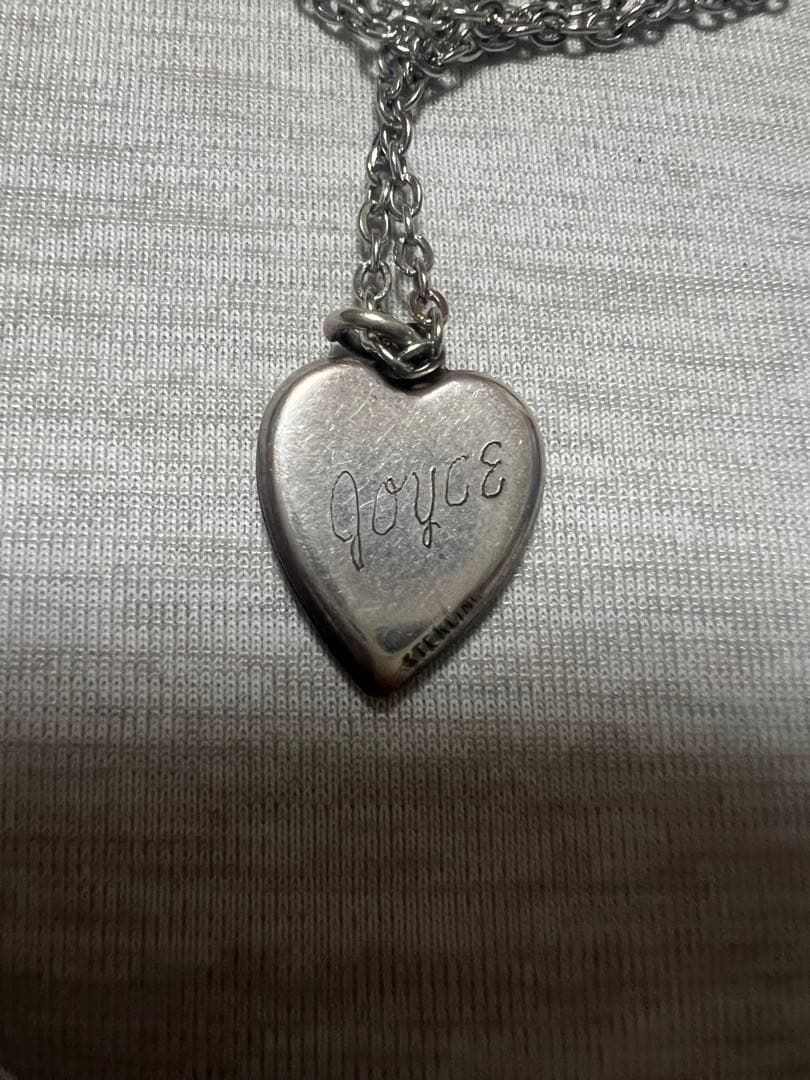 【J283】10s -40sスウィートハートジュエリーヴィンテージネックレス