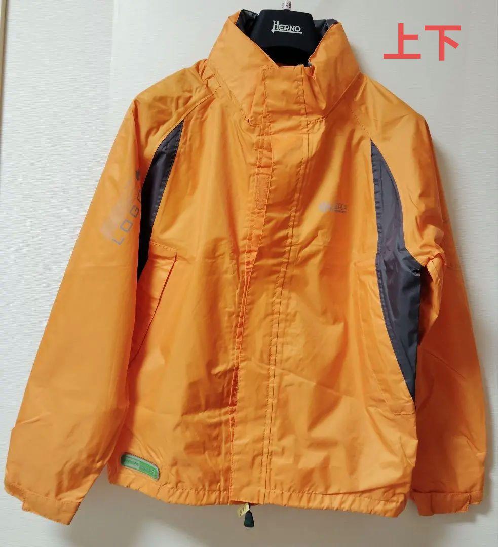 ✨️SALE　LOGOS　アウトドア　150　上下　セット　ズボン付き　オレンジ