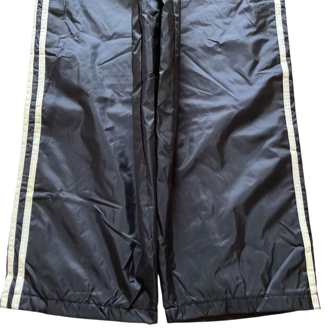 新品90s極太 old adidas バギーナイロントラックパンツ HIPHOP