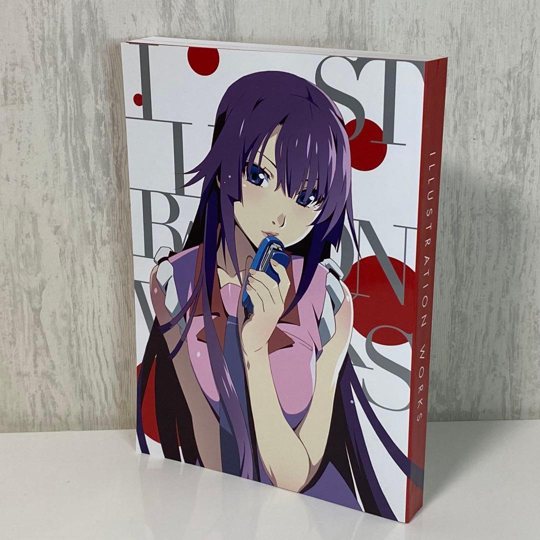 物語シリーズ 10周年 イラストレーションワークス ミニキャンバスアート付