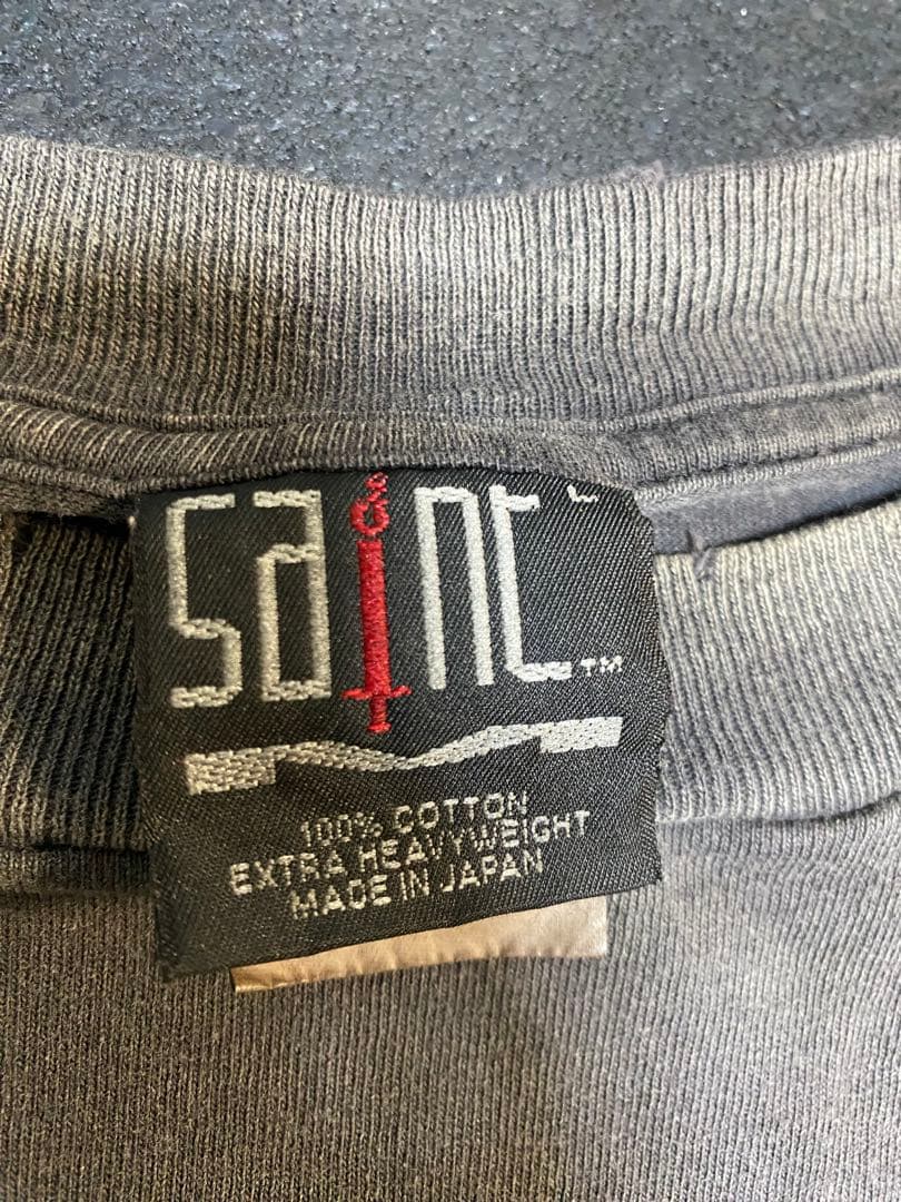 セントマイケル ロンT LIVE IN HELLファイヤーパターン