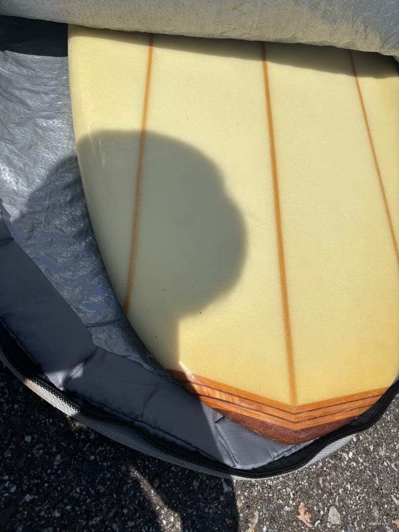 サーフボード ロングボード スリーストリンガーブランド不明