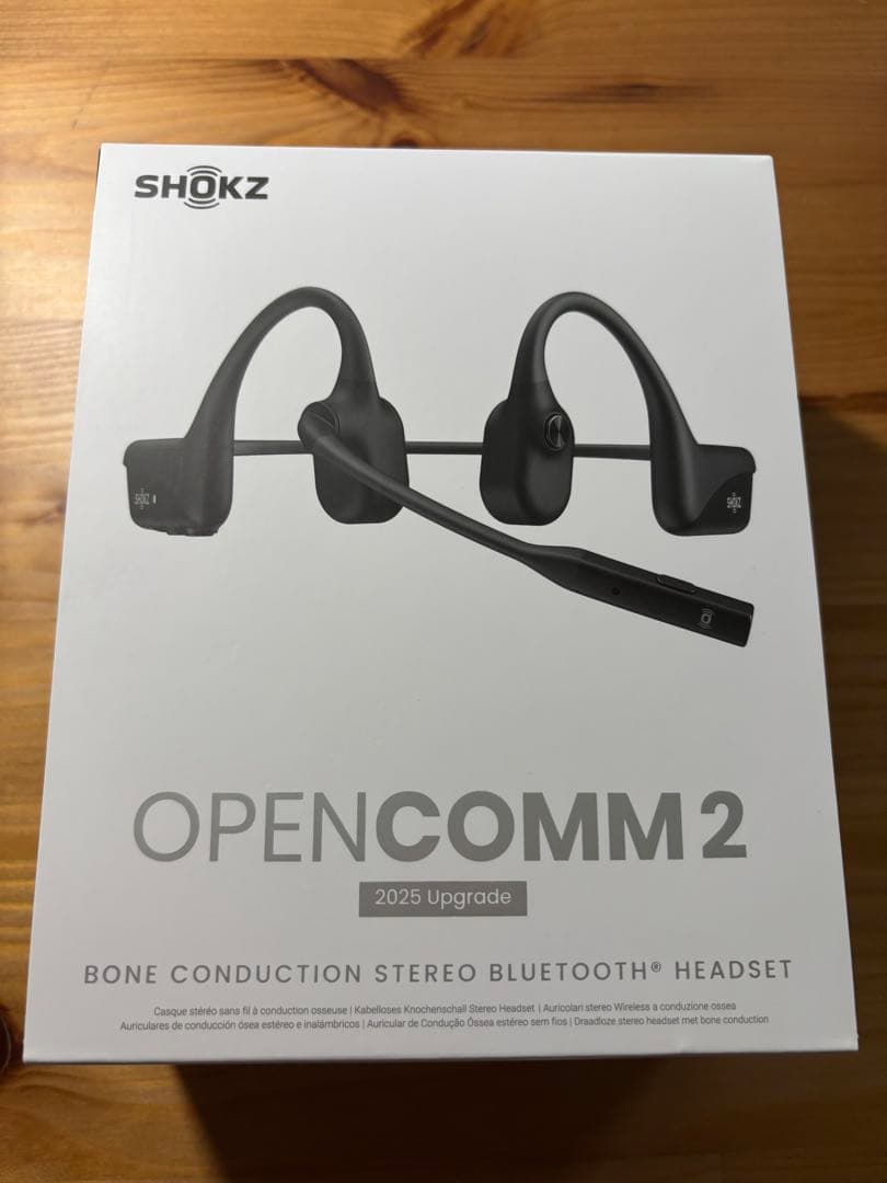OPENCOMM 2 骨伝導ワイヤレスヘッドセット