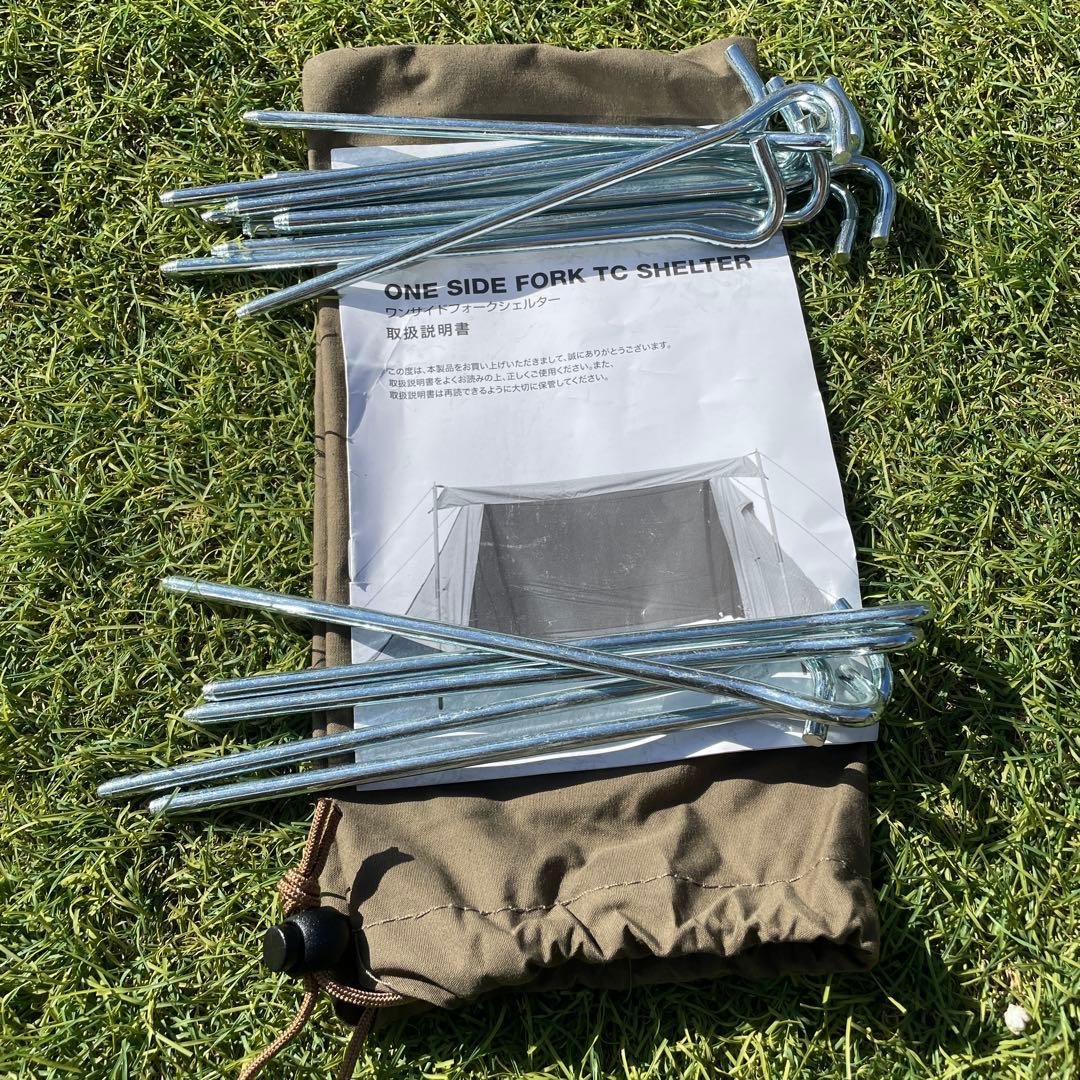 TARAS BOULBA　ワンサイドフォークTCシェルター　パップテント