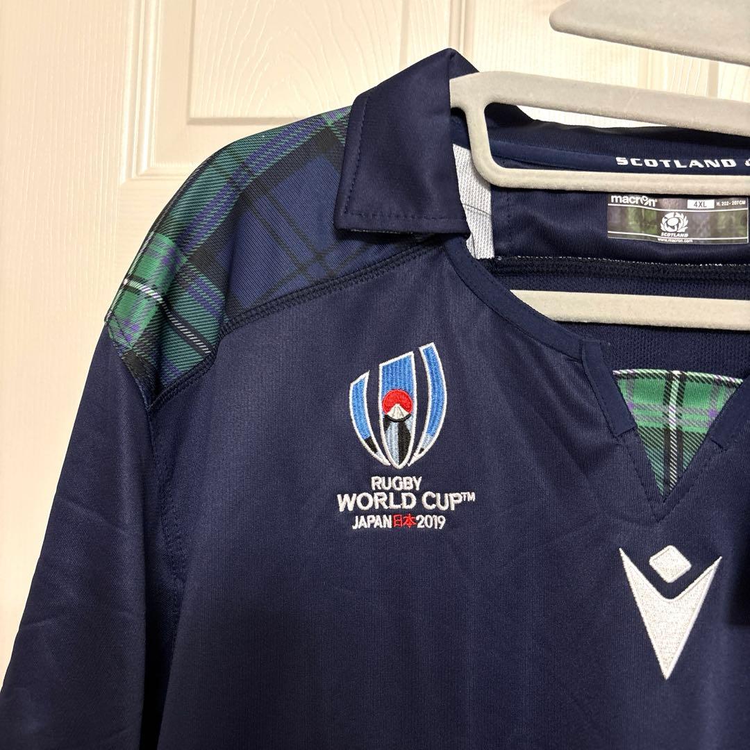ラグビー　スコットランド代表2019日本ワールドカップユニフォーム　4XL