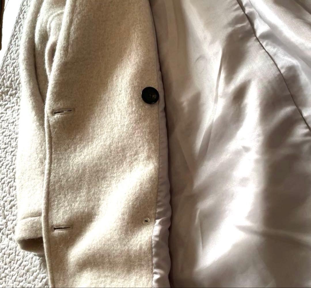 spick and spanダブル　ミドルシャギーコート 36