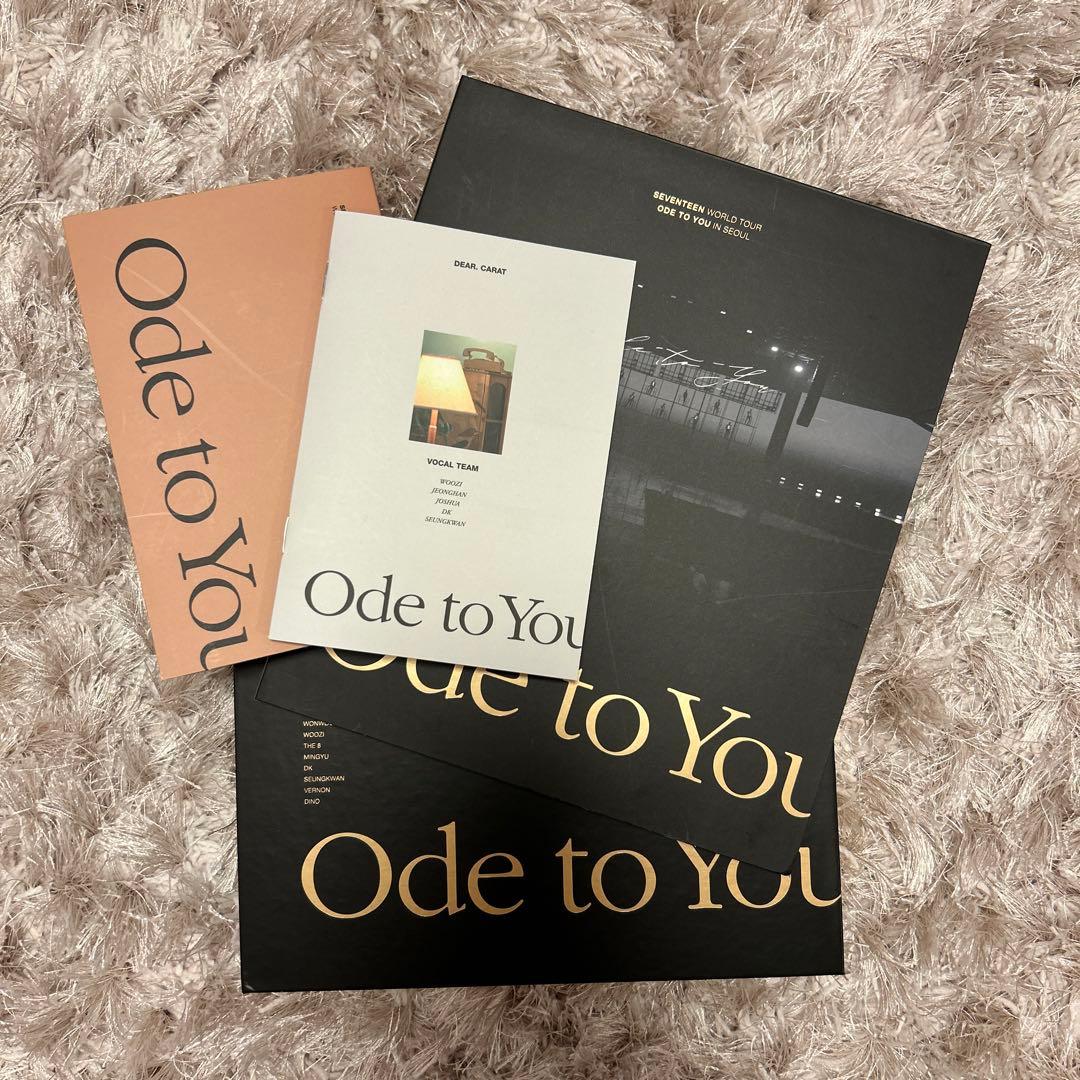 seventeen DVD ode to you ソウルコン　セブチ　日本語字幕