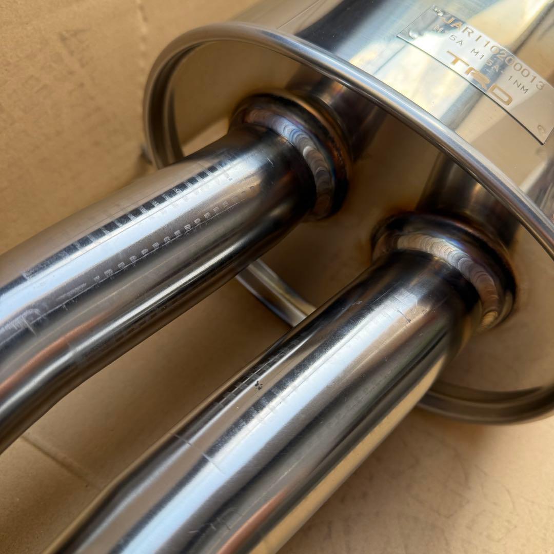 ヤリスクロス TRD デュアルエンドスポーツマフラー