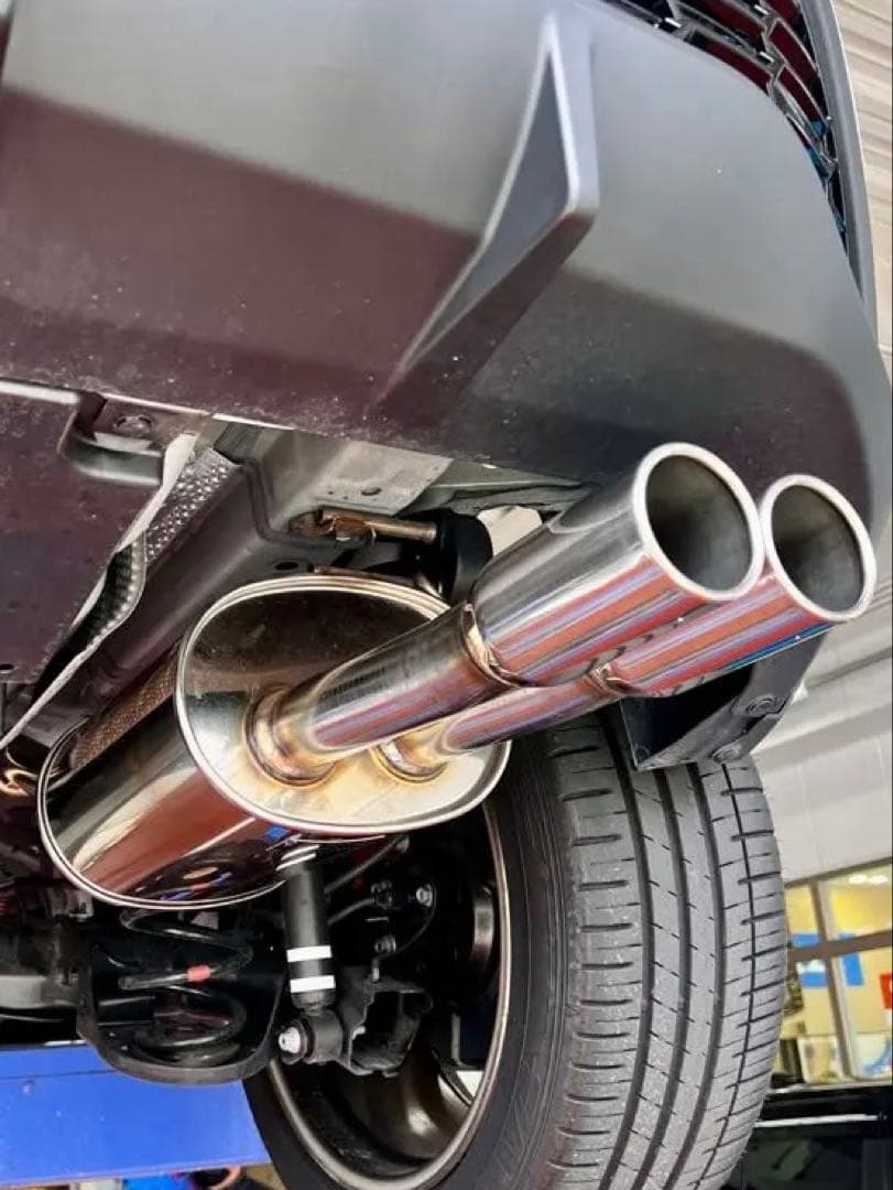 ヤリスクロス TRD デュアルエンドスポーツマフラー