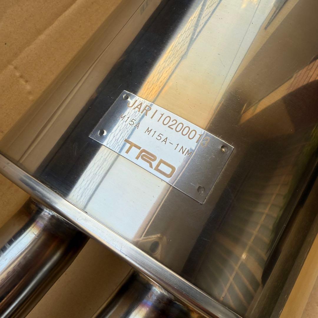 ヤリスクロス TRD デュアルエンドスポーツマフラー