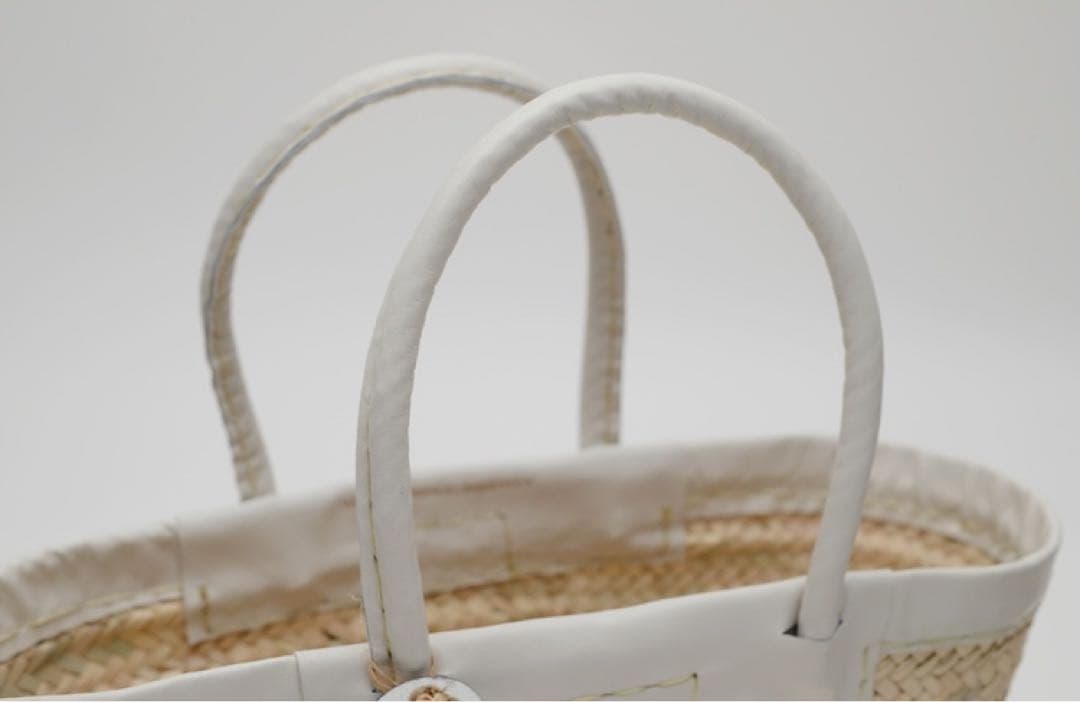 【新品】　warang wayan ワランワヤン　マルシェバッグ　かごバッグ