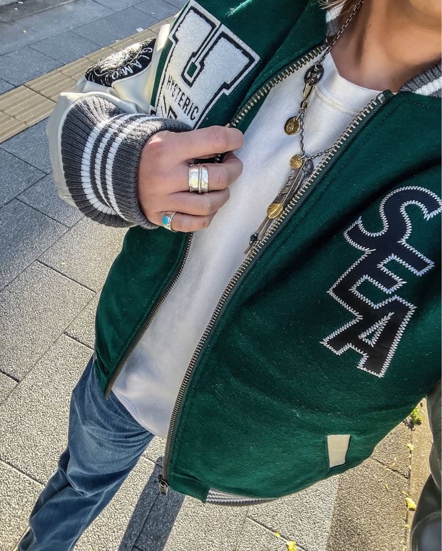 最安値　windandsea✖️ヒステリックグラマー スタジャン