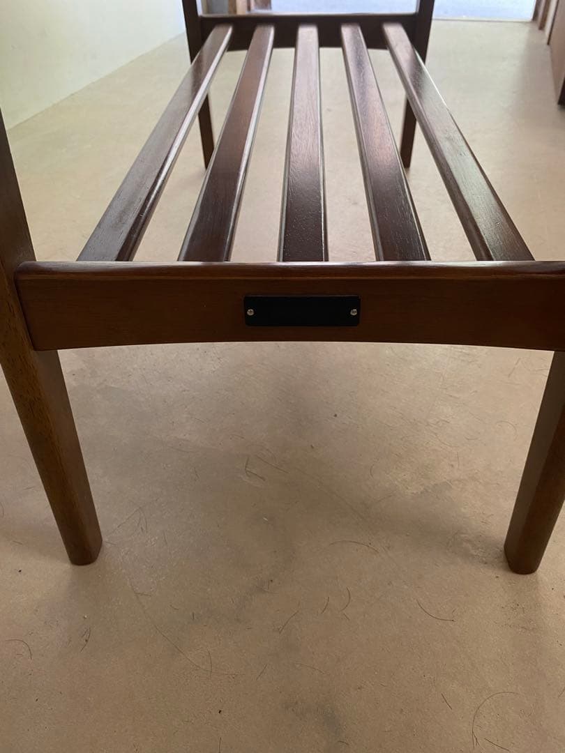 カリモク60 リビングテーブル（小）幅900mm ブラウン 木製 小キズあり