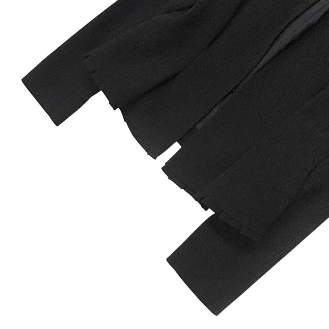 未使用級❤️卒入学式＊YOKO CHAN＊フリルノーカラージャケット36ブラック