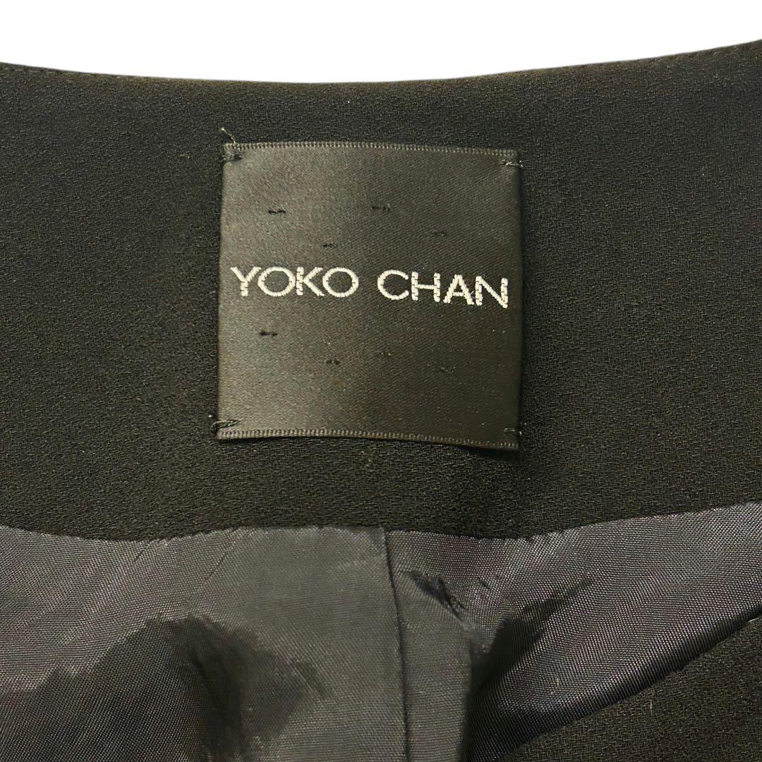 未使用級❤️卒入学式＊YOKO CHAN＊フリルノーカラージャケット36ブラック