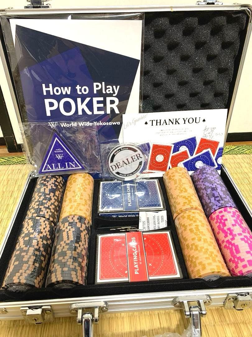 世界のヨコサワ　ポーカーセット