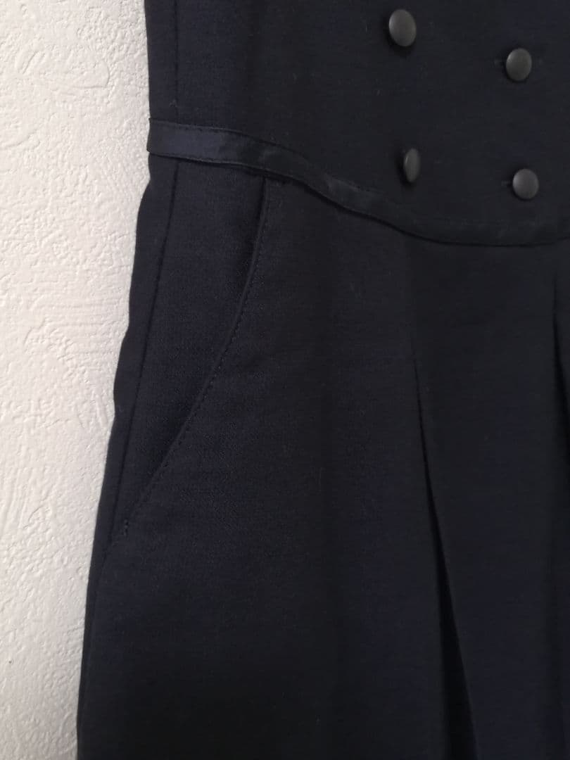 ファミリア　ワンピース+ボレロ　ネイビーフォーマル　110cm